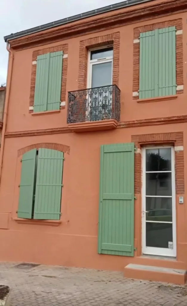Façade rénovée